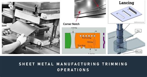 sheet metal trimming operations